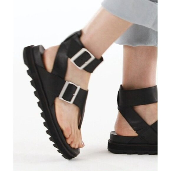 Sorel women’s size 7.5 ROAMING™ T-STRAP SANDALS - Picture 13 of 13